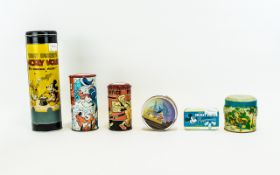 Collection of Disney Memorabilia. ( 6 ) Tins In Total.