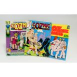 Three Issues Of cOZmic Comics Issues 1, 2 & 4 of the infamous counter culture publication.