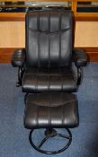 Contemporary Multi Function Massage Chair Manufactured by Akita, features neck,