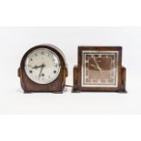 Two Early 20thC Mantle Clocks, Chiming Movement, Dial Marked Anvil.