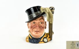 Royal Doulton - Ltd and Numbered Edition Character Jug ' Mr Micawber ' Style Two.