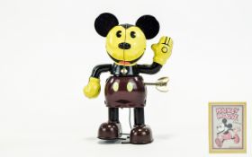Mickey Mouse and Friends Retro Toy Collection ' Young Epic ' Mechanical Wind-up Toy.