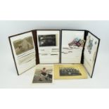 A Mixed Collection Of Stamp And Photographic Albums.