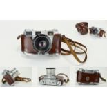 Kodak Retina IIIS - Range finder Camera ( 1958 - 1960 ) with Retina Xenon. F.1.
