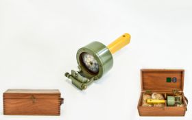 Hand Held Bearing Compass By Leech Of Rochester Ltd,