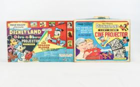 Vintage Walt Disney Disneyland - Easy-Show Cine Projector by Chad Valley Comes with 6 Happy Films