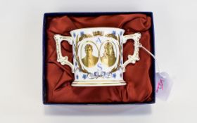 Royal Crown Derby Loving Cup to Commemorate the Wedding of Prince Andrew and Sarah Ferguson Limited