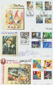 Album Containing A Collection Of First Day Covers To Include Centenary Of Enid Blyton,