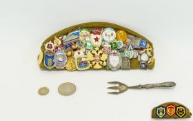 A Mixed Lot Of Collectibles And Ephemera Five items in total to include vintage Russian military