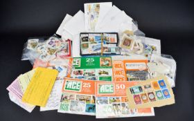 A Collection of British and World Stamps + A Few 1st Day Covers - Please See Photos to Make your