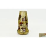 Doulton Lambeth Natural Foliage Ware Vase, Produced on a Large Scale Up to 1915.