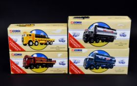 Corgi Classics Road Transport Ltd and Numbered Edition Diecast Scale Models 1.50 ( 4 ) In Total.