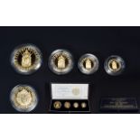 Royal Mint Ltd Edition 500th Anniversary of The First Gold Sovereign Set 1489 - 1989 Gold Proof