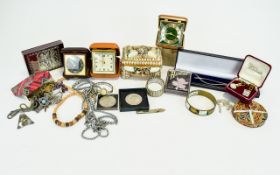 Collection Of Costume Jewellery And Oddments