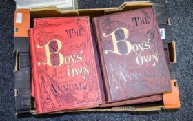 12 Volumes Of The Boys Own Annuals