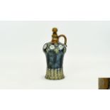 Doulton Lambeth Good Quality and Excellent Shaped Jug with Stopper,