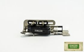 A Vintage Singer Sewing Machine Buttonho