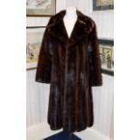 A Mink And Suede Full length Ladies Vint