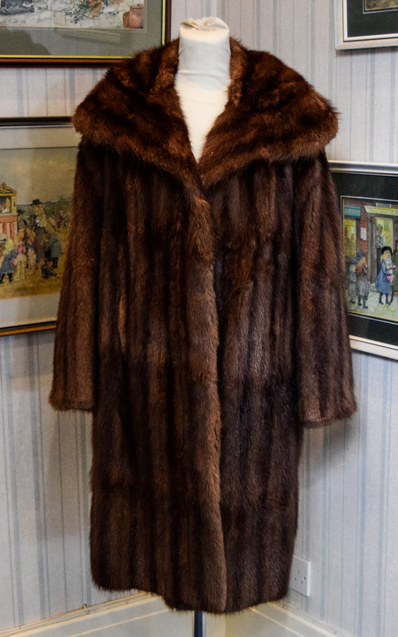 Vintage Squirrel Coat Ladies fur coat wi