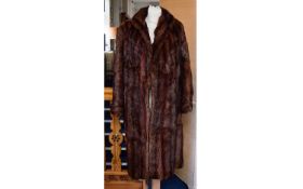 Rabbit Fur Coat, Ladies 3/4 length Coney