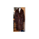 Rabbit Fur Coat, Ladies 3/4 length Coney