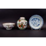 Ming Dynasty Blue & White Shallow Bowl T