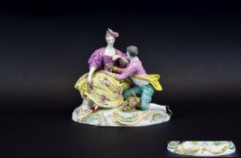 Chelsea / Derby Fine Porcelain Figure Gr