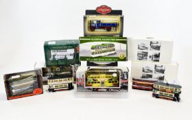 Collection of ( 11 ) Collectable Vehicles. Includes 1/ Railcoach ( Brush 1937 ) Blackpool Pleasure