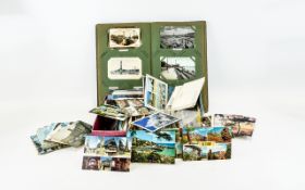 Post Card Album Containing 180 Blackpool/Fylde Topographical Cards.