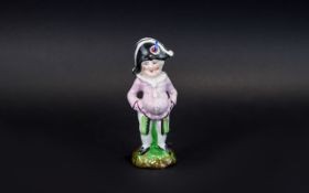 Punchinello Fairing Figure, the comic figure of Italian puppetry,