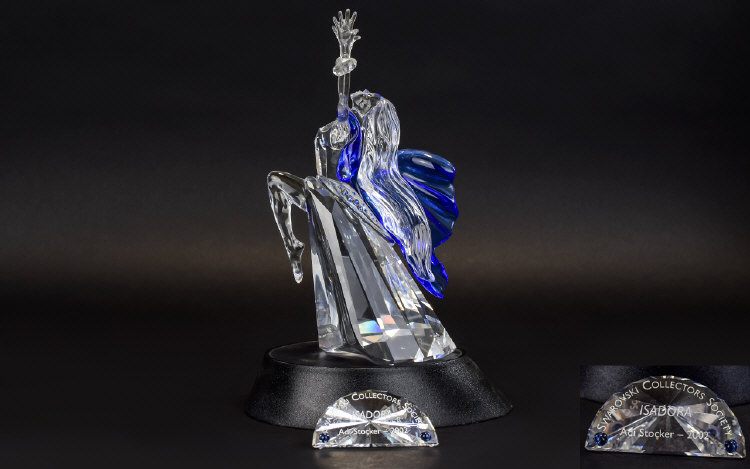 Swarovski SCS Collectors Society Annual Edition 2002 Crystal Figure Magic Of The Dance Trilogy