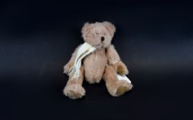 Barbara Buckowski Stockholm Vintage Jointed Teddy Bear miniature bear in blonde mohair with