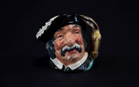 Royal Doulton - Small Size Toby Jug ' Sancho Panca '. Height 2.7/8 Inches.