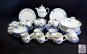 Royal Doulton 'Expressions' Windermere Part Dinner Set (80) pieces approximately.