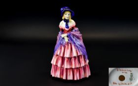 Royal Doulton Early Figurine 'A Victorian Lady' HN 728, designer L.