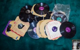 7 Box files of Vintage Records including A Handful Of Songs Tommy Steele,