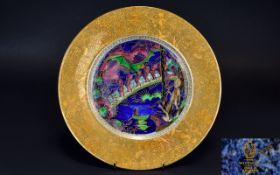 Wedgwood Fairyland Lustre Plate By Daisy Makeig Jones Presented here is a rare variation of the