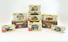 Collection of ( 10 ) Corgi Vehicles - Limited Editions. Comprises 1/ 97828 Daimler Fleetline Bus