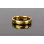 Antique 22ct Gold Wedding Band. Fully Hallmarked. Excellent Condition, 4.9 grams.