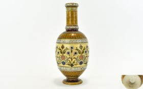 Villeroy and Boch Mettlach Art Nouveau Fine Quality Vase. c.1890. Villeroy and Boch Mettlach