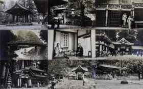 Important Documentary Photograph Album of Japan and China -an album containing 400 documentary
