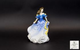 Royal Doulton Hand Painted Figurine - Figure of The Year 1998 ' Rebecca ' HN4041. Designer V.