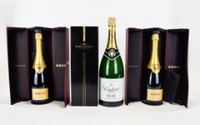 Four Bottles of Champagne comprising Oudinot Epernay Cuvee Brut Champagne 1.