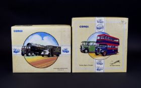 Corgi Classics Numbered Limited Edition Commercials Die-Cast Models, Scale 1.50, 2 in total,