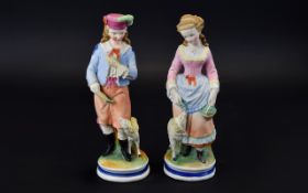 German Nice Quality Late 19thC Pair of H