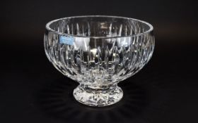 Waterford - Fine Lead Cut Crystal Footed