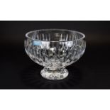 Waterford - Fine Lead Cut Crystal Footed