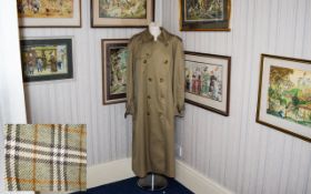 A Vintage Gentlemans Burberry's Trench C