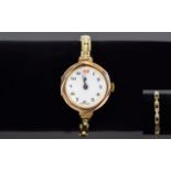 Ladies Swiss Made - Mechanical 9ct Gold