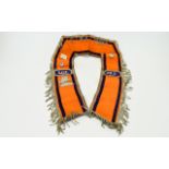 Masonic Interest Orange Order Collar Mas